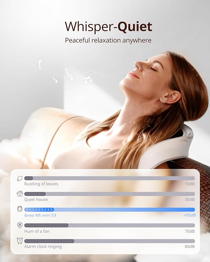 Neck And Back Massager With Heating