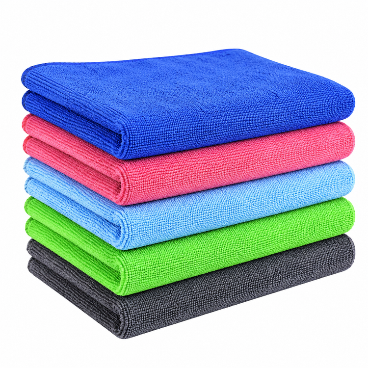 SPATZO Microfiber Cleaning Cloth Pack of 5