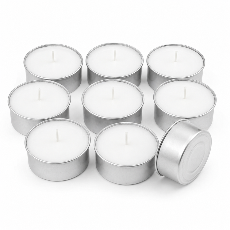 BLUE CRAFT Tea Light Candles – Pack of 48